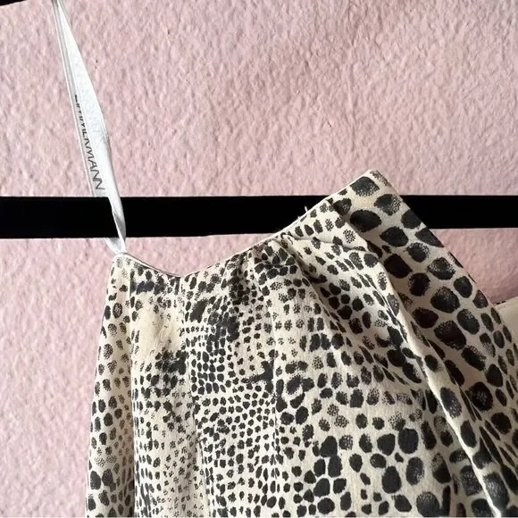 Zimmermann Monochrome Snake Print Mini Dress - Picture 11 of 16